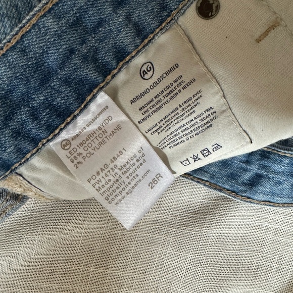 AG MIDTHIGH THE NIKKI DENIM SHORTS - Picture 4 of 4